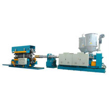 Double wall plastic big caliber drain pipe production line